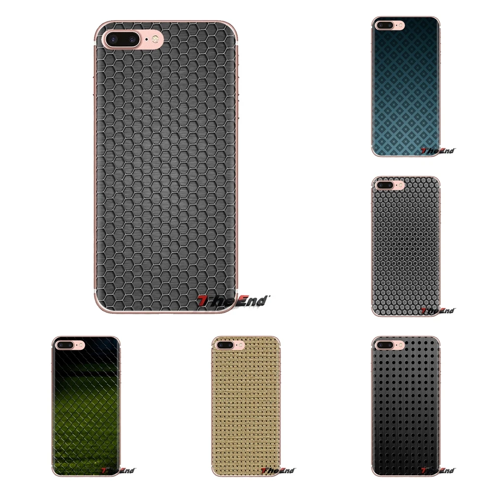 For Xiaomi Mi3 Samsung A10 A30 A40 A50 A60 A70 Galaxy S2 Note 2 Grand Core Prime Soft Transparent Cases Covers Textures Mesh |