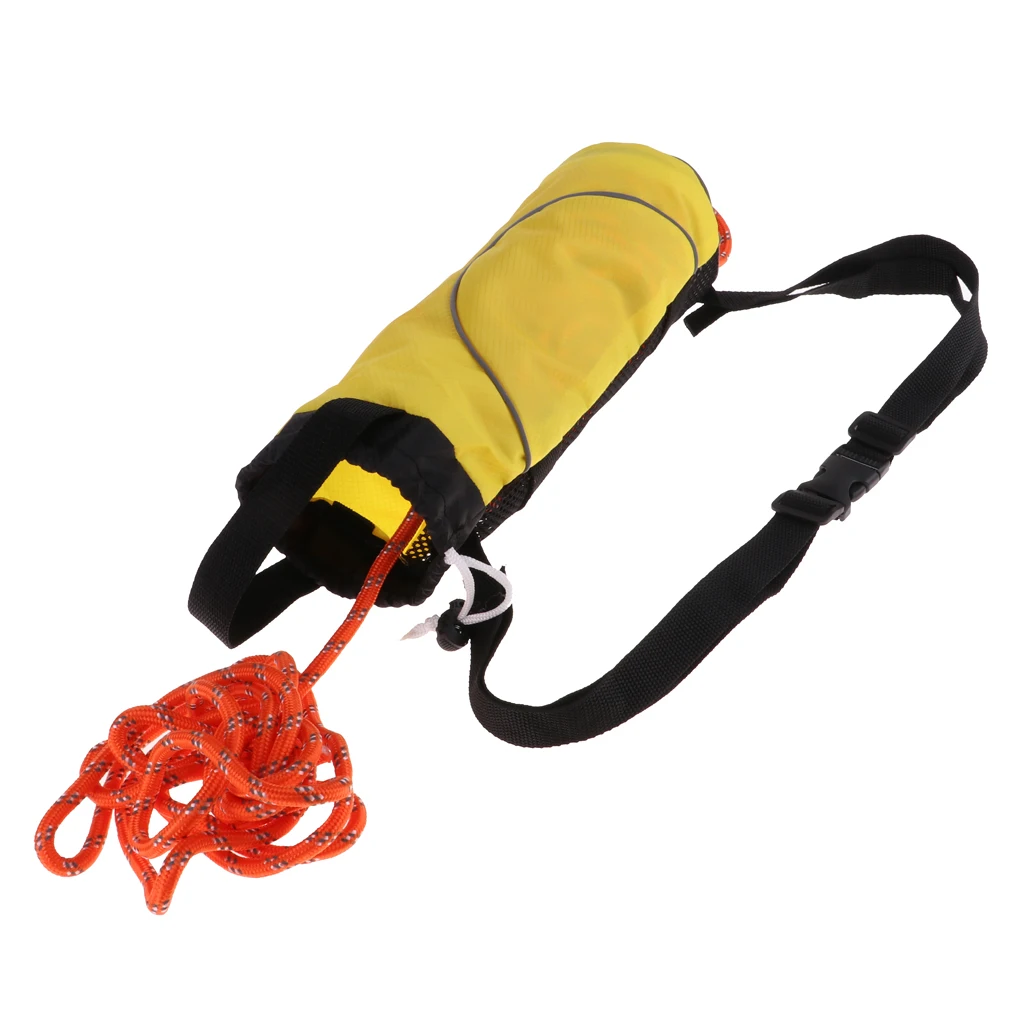 Safety Throw Bags Rescue Kayaking Reflective Throw Line Rope Obviously, Lightweight - 52ft, 69ft, 102ft