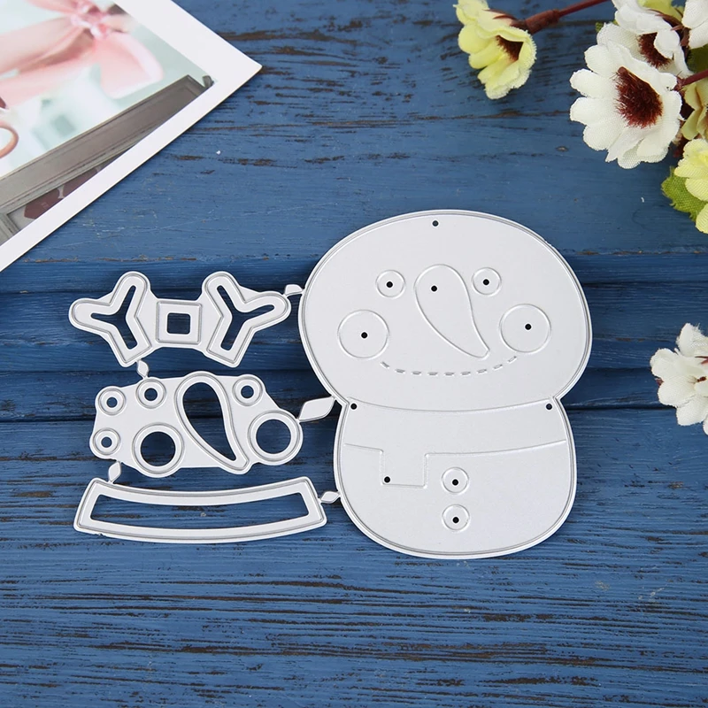 

Snowman Metal Cutting Dies for DIY Die Scrapbooking photo album Cartoon Dies Card Making Decoration Supplies