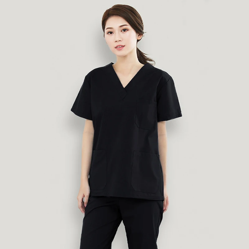 woman-Only tops Больничный Доктор Медсестры Топы медицинская хирургическая форма операционная комната аптека Спецодежда форма медсестры одежда медицинская новая - Цвет: woman-Only tops