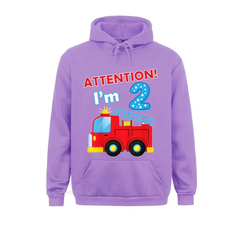 Fire Department Two 2yr 2nd 2 Year Old Birthday Hooded Pullover Party Hoodies For Men Slim Fit Sportswears Funny