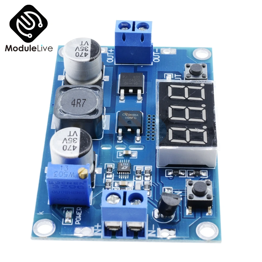 LTC1871 DC повышающий усилитель преобразователь 3-35VDC до 3,5-35VDC светодиодный цифровой дисплей Вольтметр модуль питания регулятор напряжения