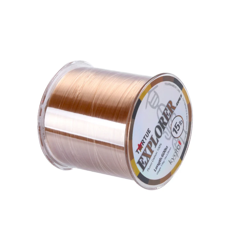 12lb to 60lb 100% Fluorocarbon Coating japan imported fishing line 500M leader line Durable Monofilament Rock Sea Fishing wire