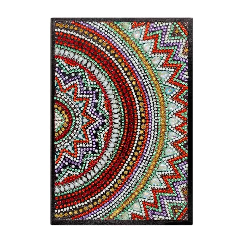 

50 Pages Diamond Painting Notebook Peacock DIY Special Embroidery Cross Stitch