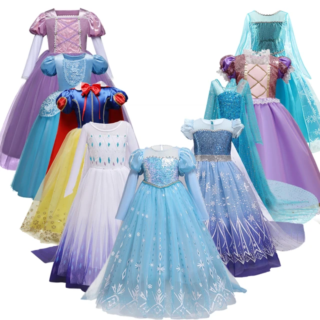 Vestido Disney Cinderela princesa feminino, roupas infantis, Butterfley,  fantasia infantil, roupas de festa de Halloween, 2-10t - AliExpress