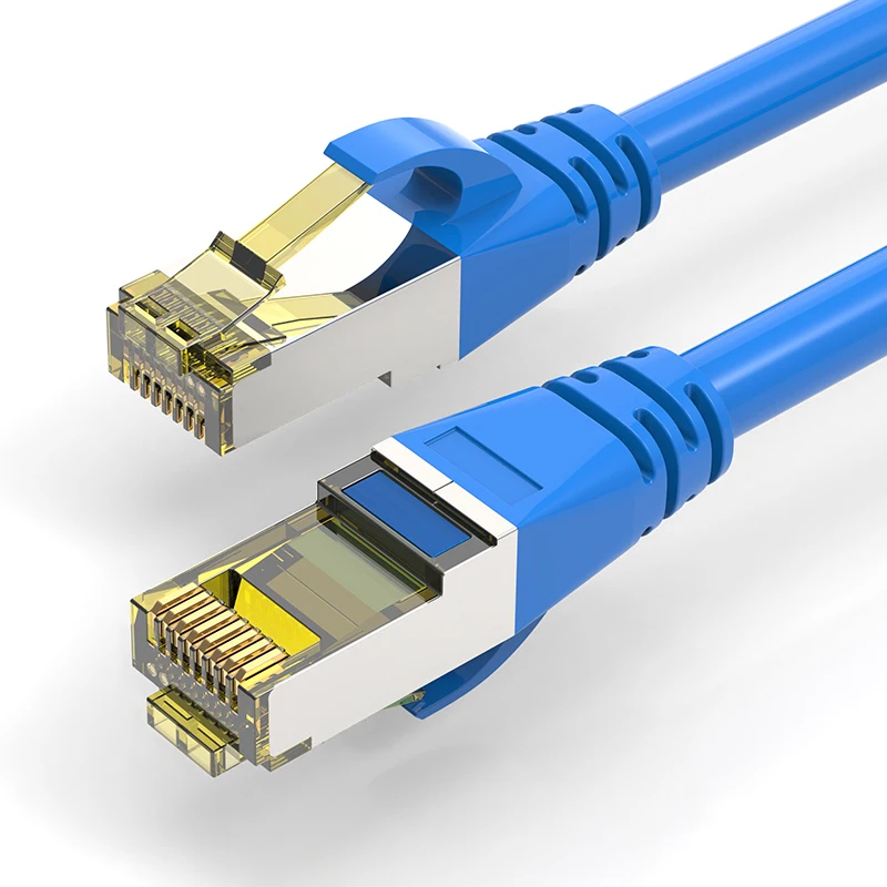 Patch Cord Blindado Lsoh Ethernet Cabo Patch Cord Sftp Rede 10g Cat6a Rj45 025 m 05 m m m m m 10m - Imagem 4
