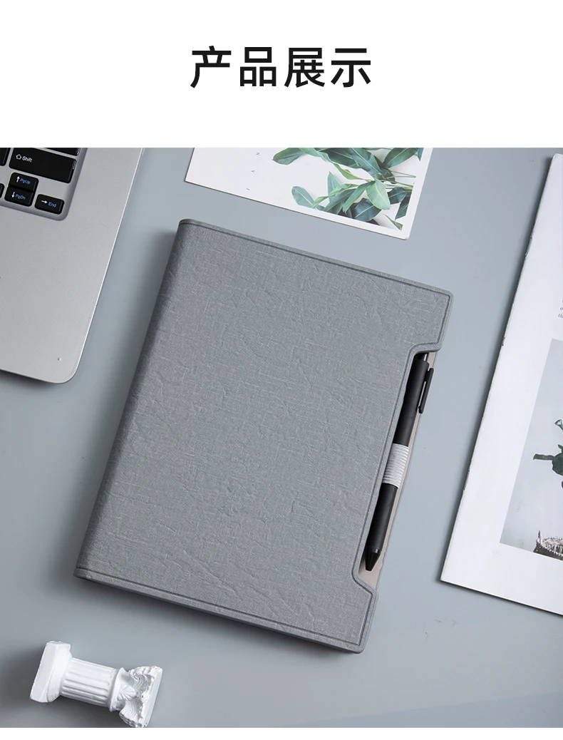 espiral fichário planejador notepad recarga capa dura