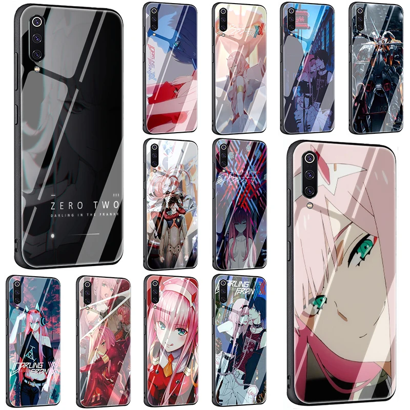 Чехол для телефона Darling In The Franxx аниме из закаленного стекла Xiaomi 5X 6X 8 Lite 9 A1 A2 F1 Redmi 4X