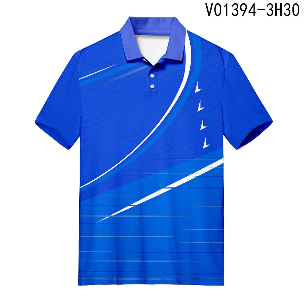 Бренд WAMNI, бизнес бодибилдинг, 3D спортивная рубашка-поло для тенниса, летняя повседневная модная мужская уличная одежда Harajuku, рубашка-поло с отложным воротником - Цвет: V01394