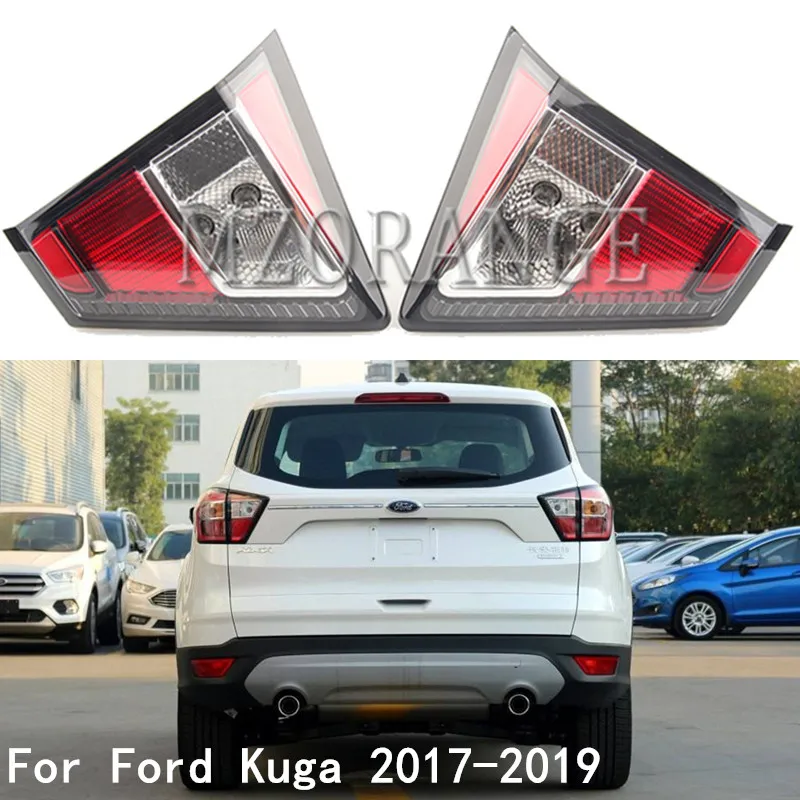 MZORANGE 1 шт. ВНУТРЕННИЙ Задний тормозной светильник для Ford Kuga- светодиодный Фокус Седан задний светильник задний фонарь DRL+ тормоз+ Парк+ сигнал