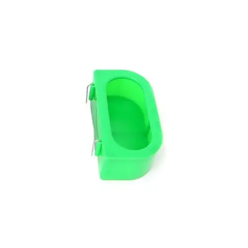 Пластиковая миска для домашних животных блюдо подача воды пищи клетка висячая птица кормушка для попугаев чашка