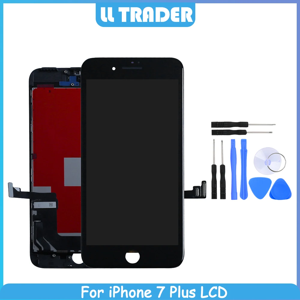 Качество AAA Pantalla ЖК-дисплей для iPhone 7 Plus замена экрана LCD iphone 3D сенсорный экран