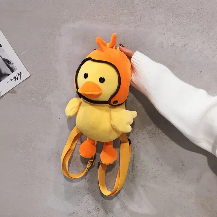 

Plush Bag Women's 2019 New Style qin zi bao Fashion Cute Ugly Adorable Doll Duck-shaped Bag Soft Girl Shoulder Bag Network Red P