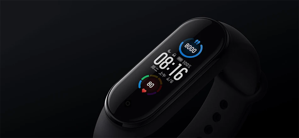 Xiaomi Mi Band 5 Smart Bracelet 4 Color Touch Screen Miband 5 Wristband Fitness Track Heart Rate Monitor Swim Sport Smartband