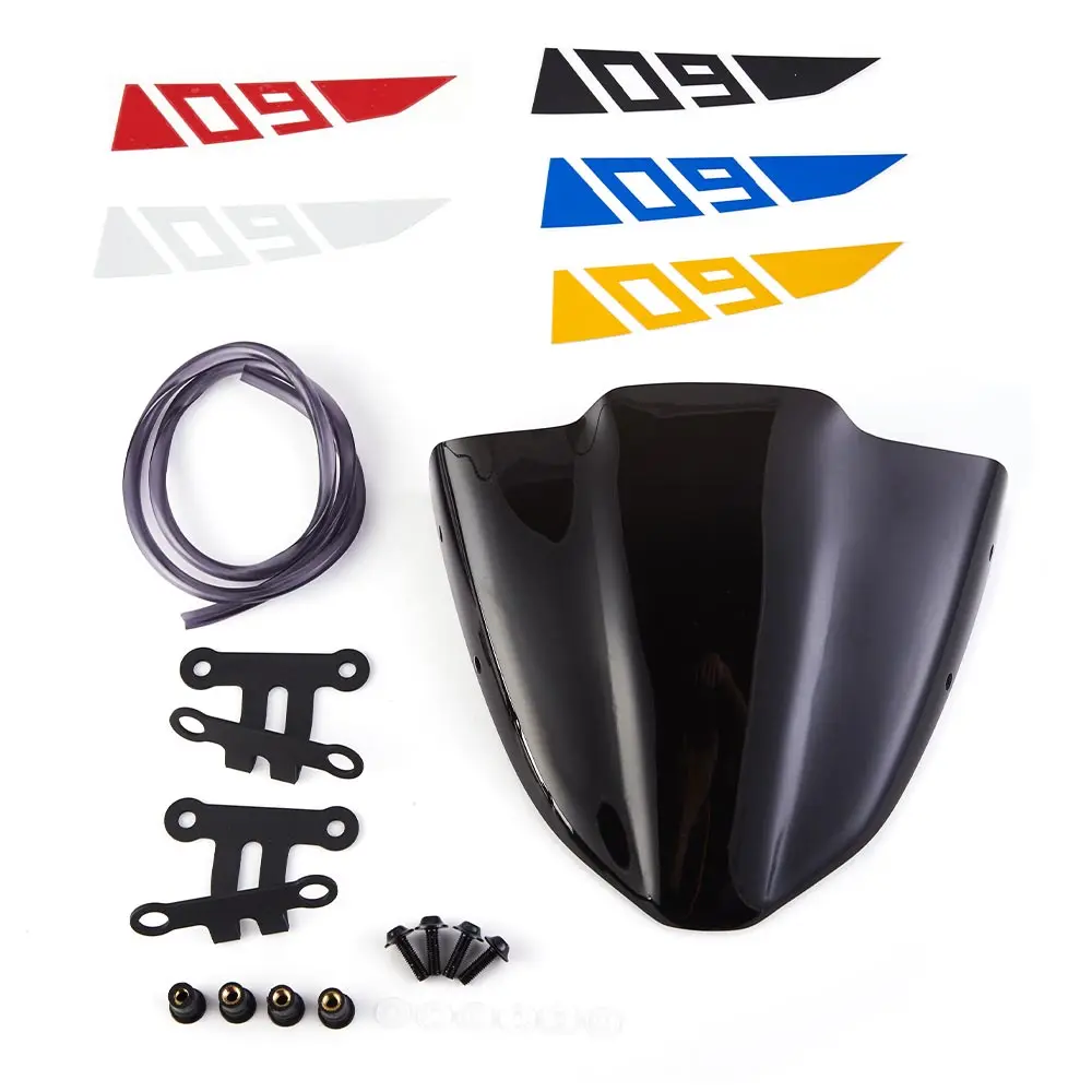 

For Yamaha MT 09 FZ 09 MT09 FZ09 2017 2018 2019 Windshield Windscreen Motorcycle Accessories Small 5 Stickers