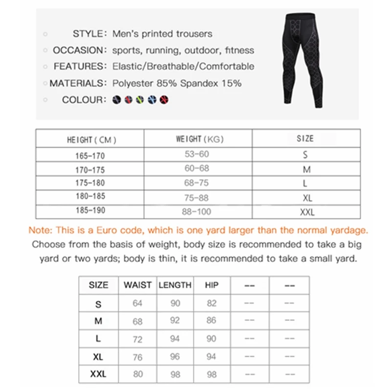 NEW Quality Men's Fitness Mesh Trousers Printed Splicing Quick-drying Elastic sports, strong wear resistance sport pants