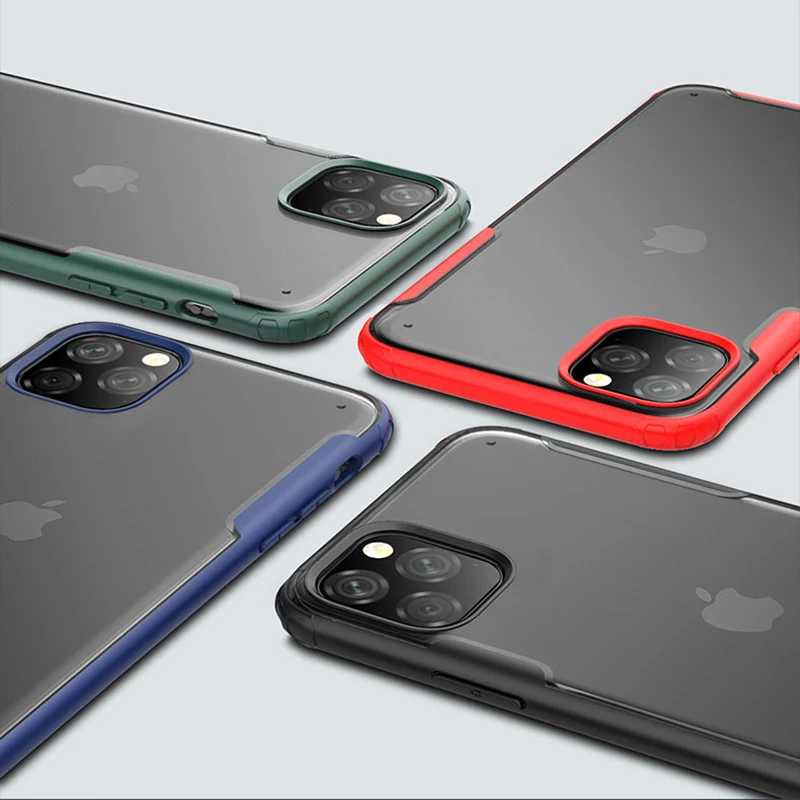 Противоударный армированный чехол для Apple iPhone 11Pro Max X XS XR 7 8 6 6s Plus силиконовый