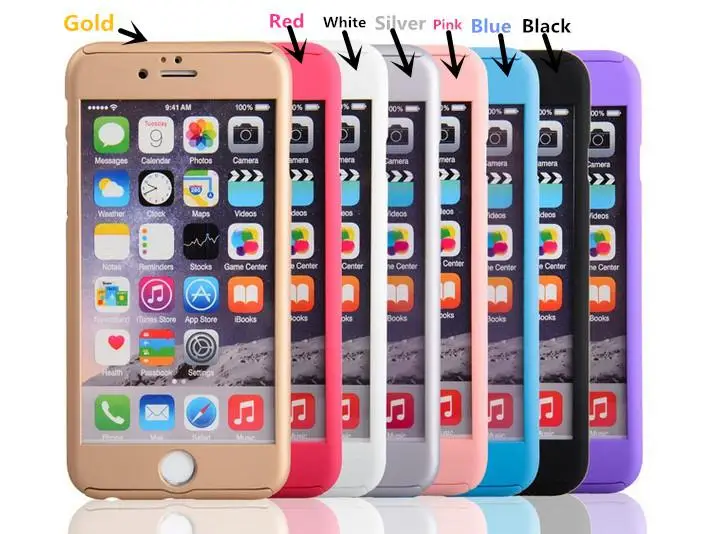 Роскошный гибридный жесткий чехол из закаленного стекла и акрила для iPhone 6Plus
