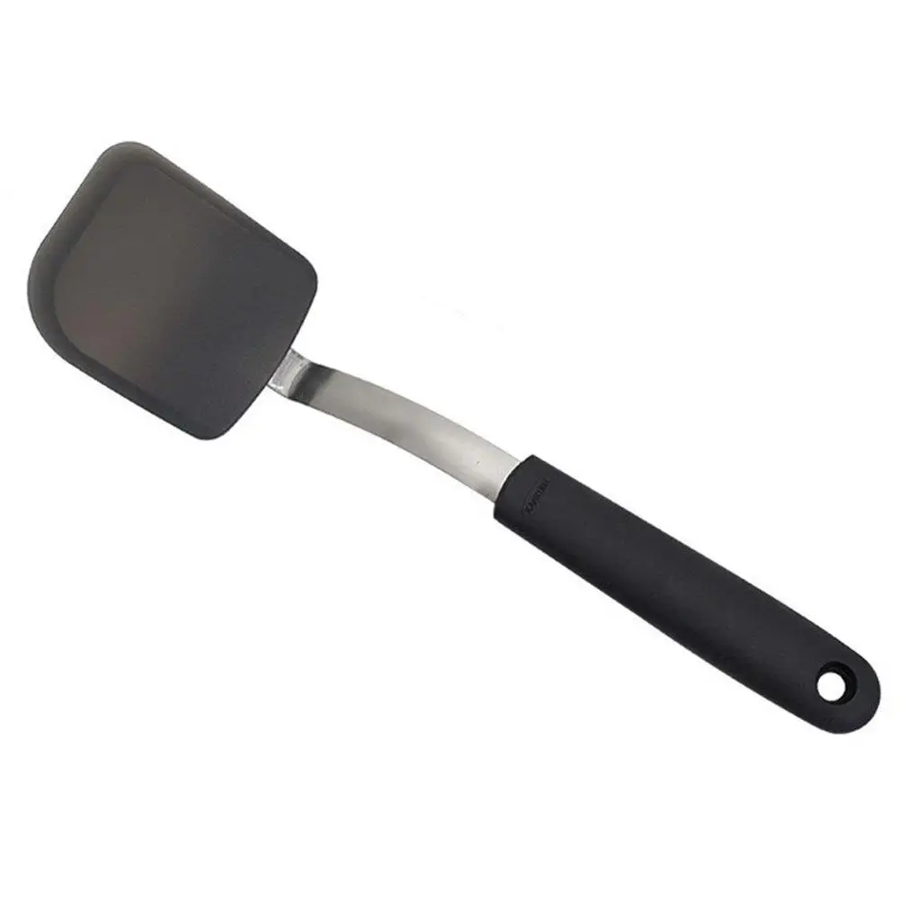 27cm Small Silicone Cookie Turner Spatula Nonstick Egg Spatulas Flexible Pancake Flippers