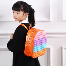 

POP Its XXL Backpack Hot Push Popet Buble Fidget Toys Adult Stress Relief Toy Antistress Squishy Anti-Stress Gift Schoolbag2022