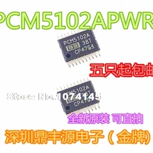 5 шт./лот PCM5102APWR TSSOP20