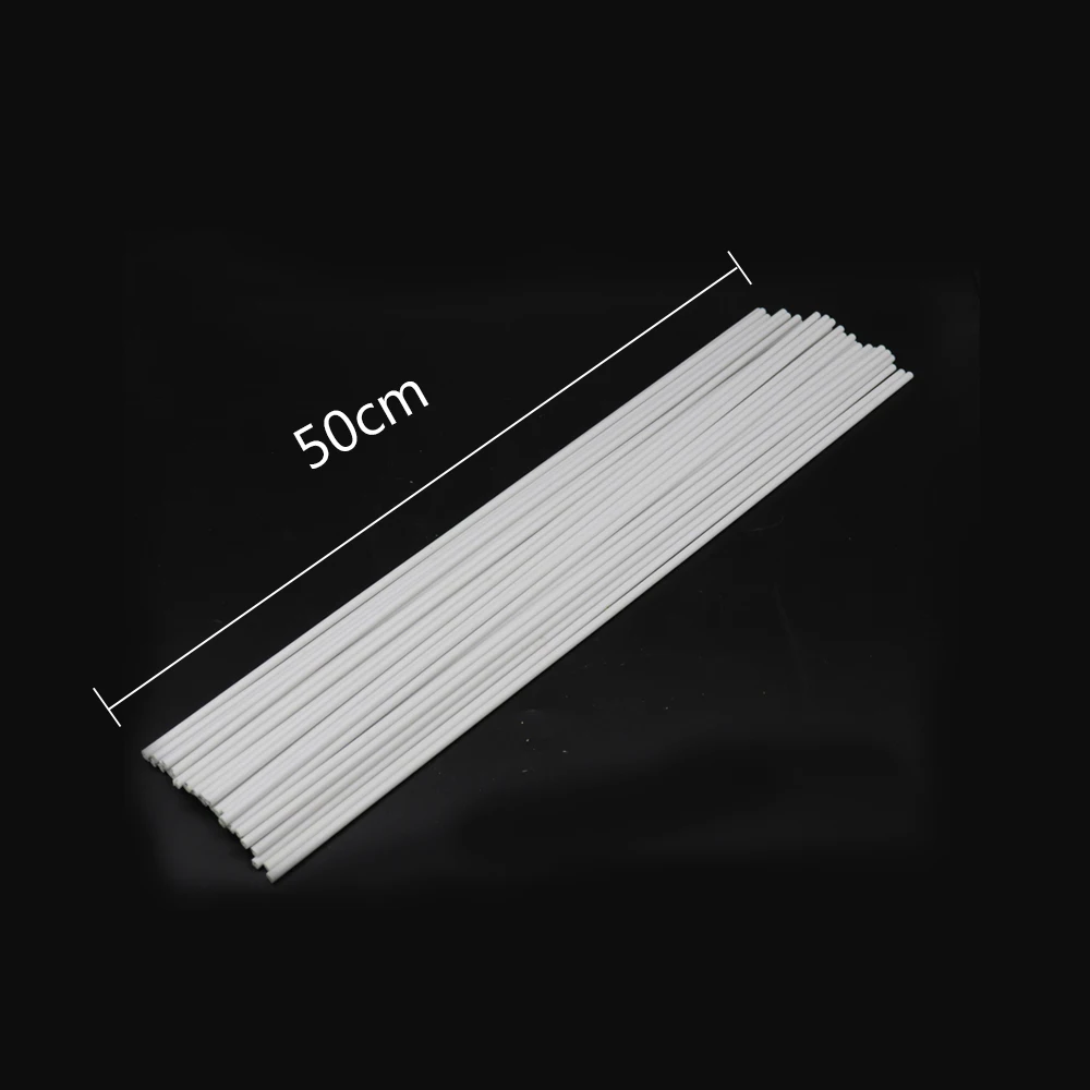 DIY ABS 원형 막대 직경 0.8mm-5mm 건축 건축 자재 모델 제작 키트, 시뮬레이션 집 레이아웃 길이 50cm