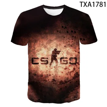 

Cool CS GO Gamers new csgo Men Women Children T-shirt 3D Print Short Sleeves T Shirt Summer Style Brand Tops Tees Clothing