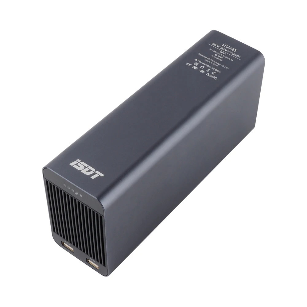 ISDT SP2425 600 Вт RC зарядное устройство адаптер переключатель высокой мощности интеллектуальное управление W/светодиодный usb зарядка для радиоуправляемых моделей