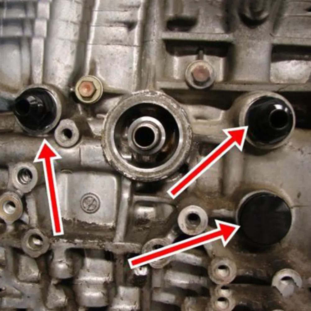Алюминиевый сплав задняя ловля может блокировать Автозапчасти для масляного бака фитинги Замена заглушка для автомобиля для Honda B16 B18C