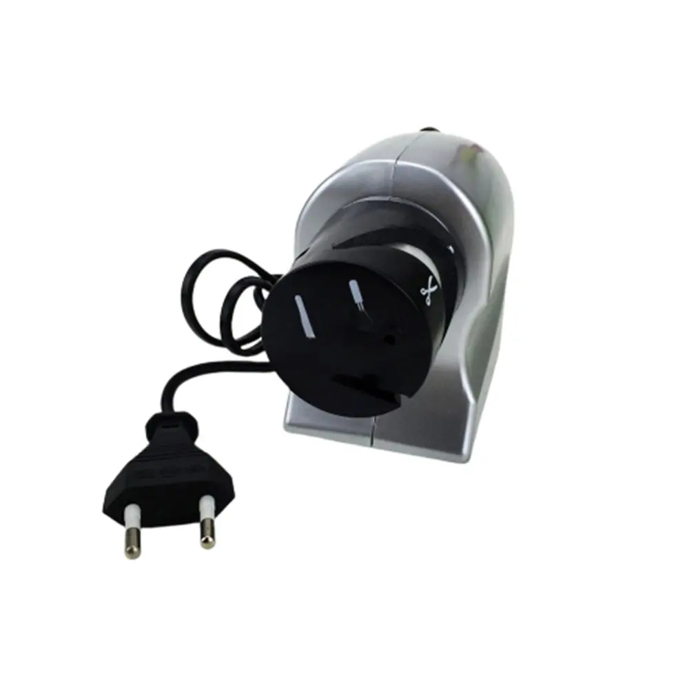 Baratos Afilador de cuchillos eléctrico, afilador de cuchillos, afilador de cuchillos para el hogar, rueda de molienda de acero de aleación de carbono