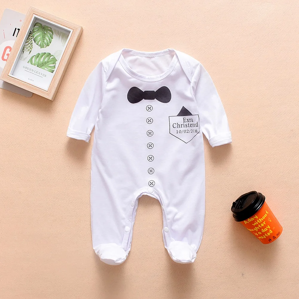 Hf770e2e70aa54a50a99a7a9cd43b05der 2018 New Newborn Baby Boys Girls Romper Animal Printed Long Sleeve Winter Cotton Romper Kid Jumpsuit Playsuit Outfits Clothing