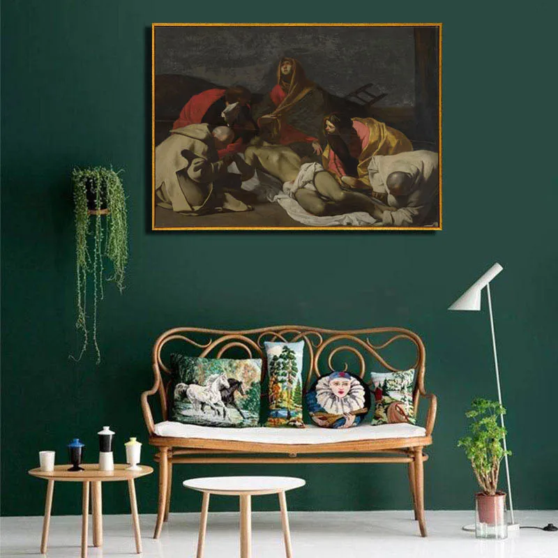 

Modern Art Portrait Posters and Prints Wall Art Canvas Painting Jesus Christ Decorative Pictures for Living Room Decor No Frame