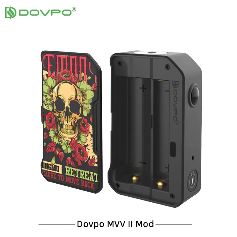 Новое поступление Dovpo M VV II Коробка мод с двумя батареями 18650 мод 1,0 В до 8,0 в максимум 280 Вт электронные сигареты Vape с портом type-C Vape