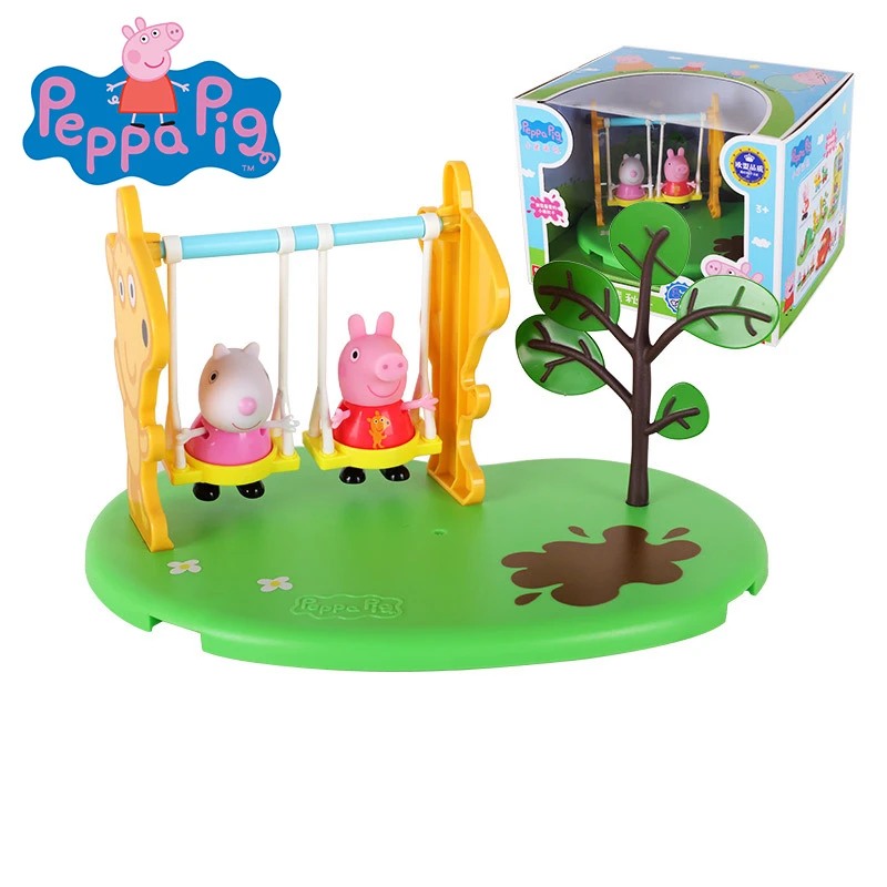 peppa pig swing and slide