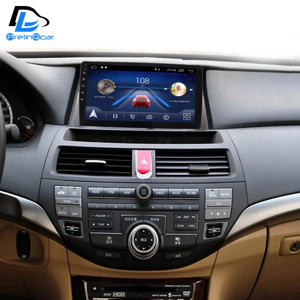 4G Lte Android 9 0 мультимедийная навигационная система для Honda Accord 8 2008 2013 лет