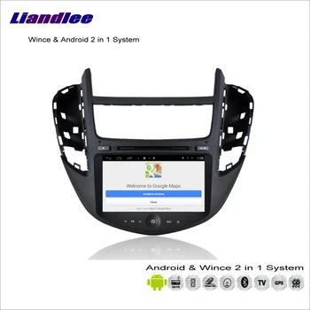 

Liandlee For Chevrolet Tracker 2013~2014 Car Radio CD DVD Player GPS Navi Navigation Advanced Wince & Android 2 in 1 S160 System