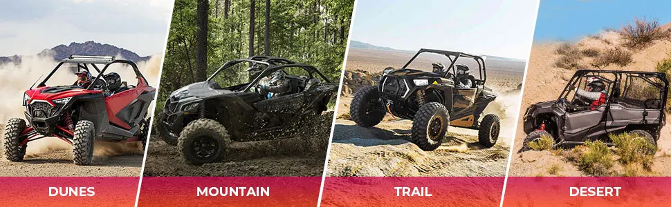 KEMIMOTO 6,5-Zoll-Dachmontage-Lautsprechergehäuse, kompatibel mit Polaris RZR ATV UTV für Can-Am X3 für Golfwagen – Detail 11