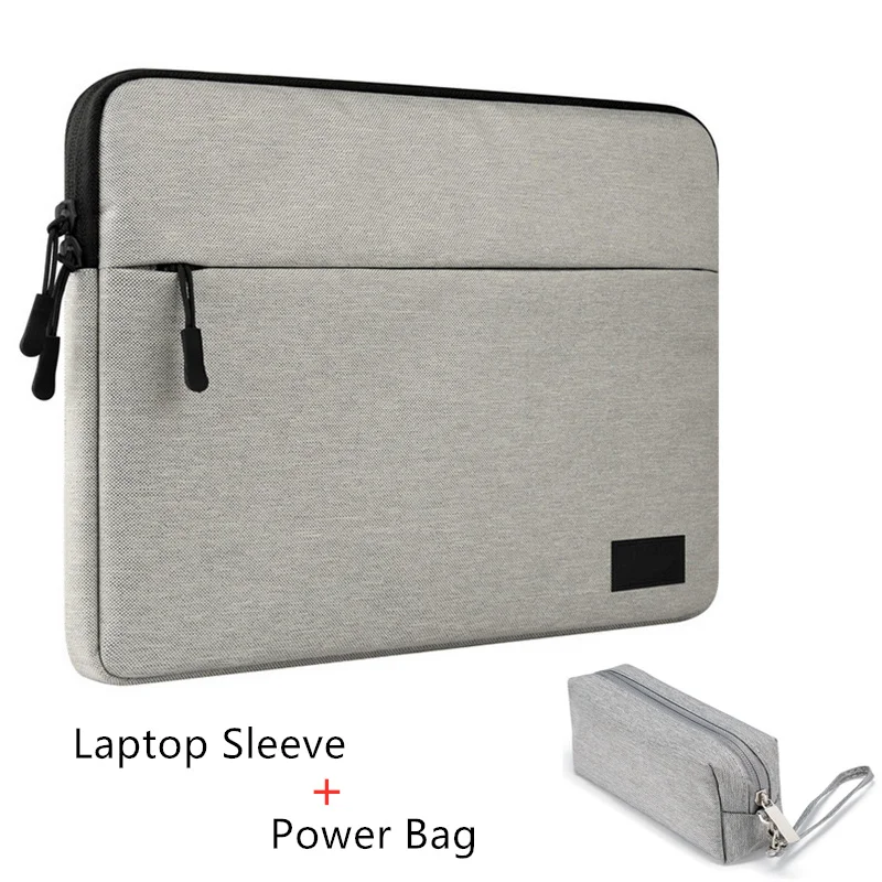 Light Grey Фирменный чехол для ноутбука Xiaom Dell hp lenovo 1", 12", 1", 14", 1", 15,6 дюймов, сумка для Macbook Air Pro 11,6" 13,", 15,4" - Цвет: Light Grey