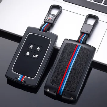 Cover per chiave/telecomando per Renault Koleos Kadjar Scenic Megane Sandero Espace Clio Captur Kangoo Laguna Talisman Twingo Cover in lega di zinco