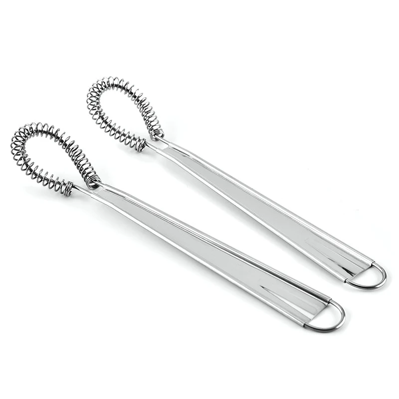 1pcs Magic Eggs Mixer Stainless Steel Coffee Spring Sauce Blender Held Spring Mini Whisk Milk Frother Foamer Kitchen Accessories