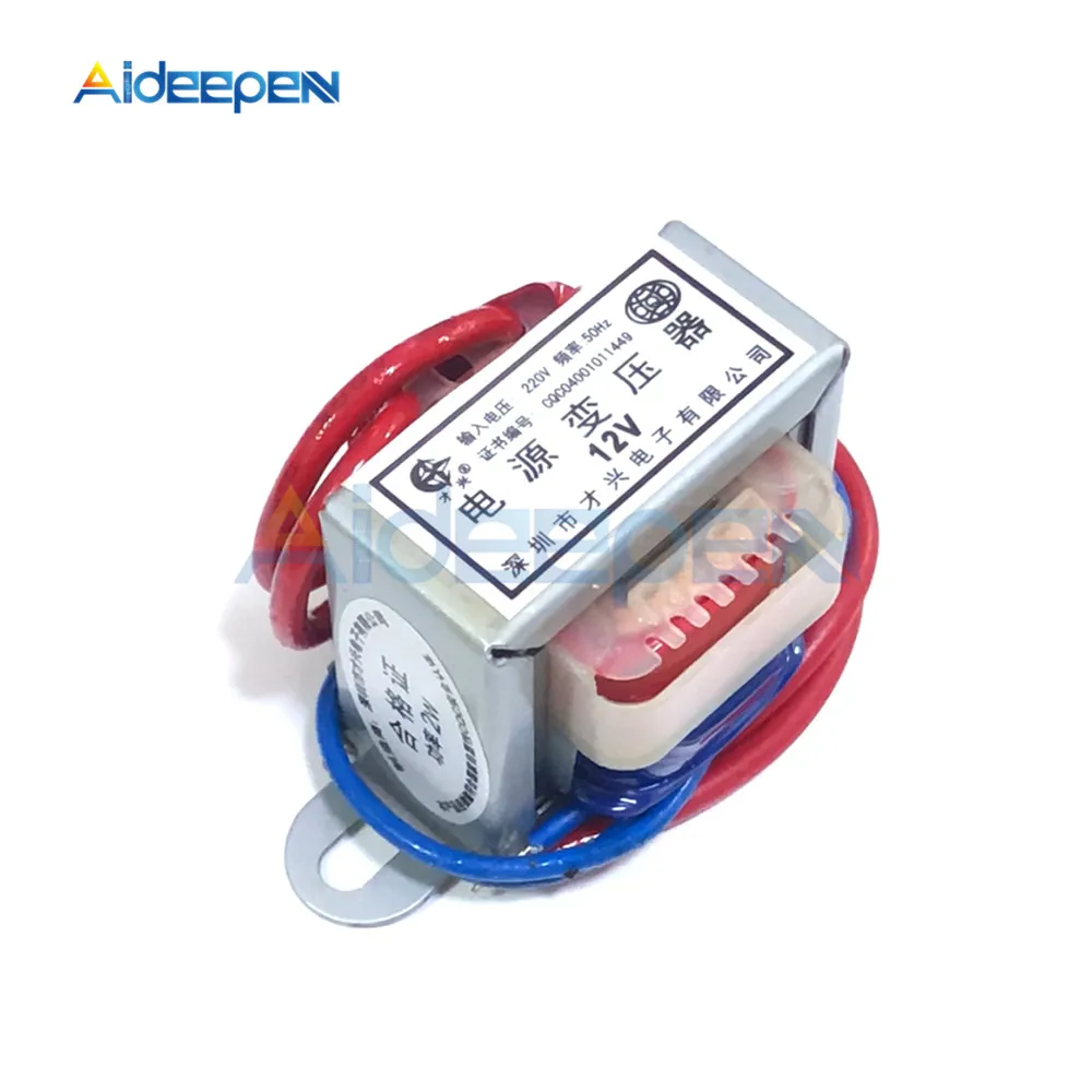Universal AC Power Transformer with Multiple Voltage Outputs and Copper Core