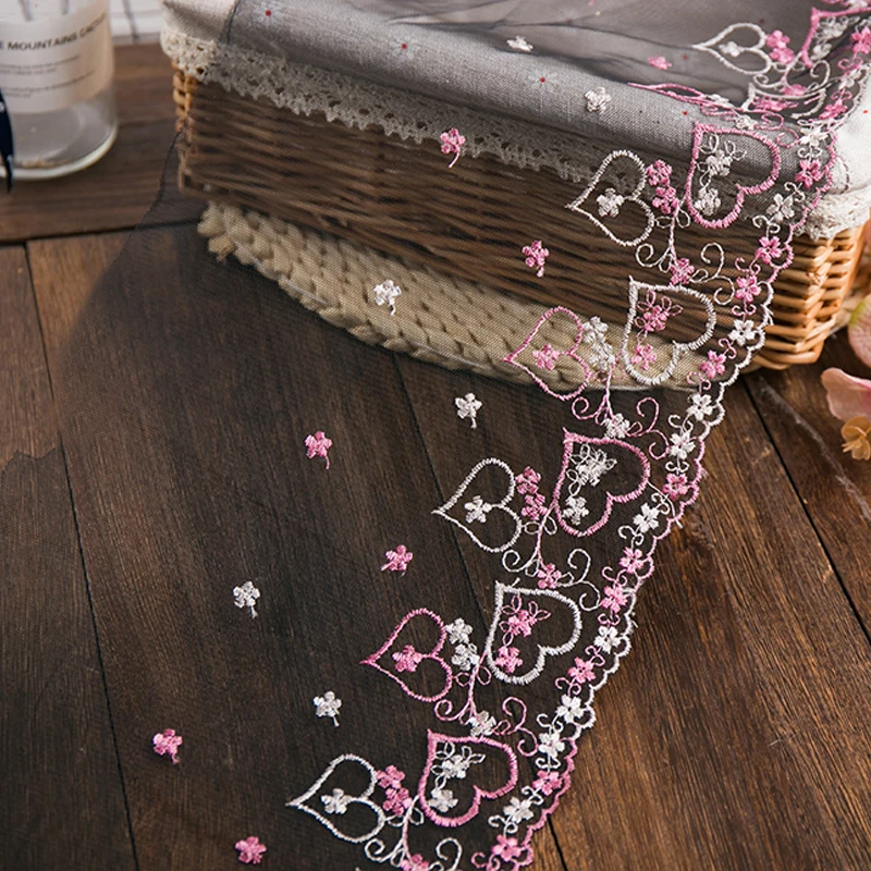 

high quality lace ribbon 2yards/lot 20mm width for sewing decoration crafts flower embroidery tulle lace fabric trim new2020