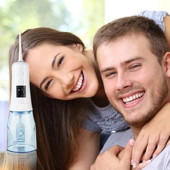 

3 Modes Oral Irrigator Water Floss Portable Dental Water Flosser Jet 300ml Irrigator Dental Teeth Cleanerr For Braces & Bridges