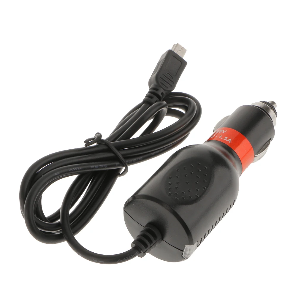 12V-40V 1.5A Car Truck Power Charger Adapter Cord Cable 1.2m For Garmin GPS