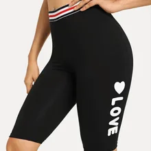 Женские спортивные шорты для фитнеса с эластичной резинкой на талии для бега йоги хлопковые короткие штаны