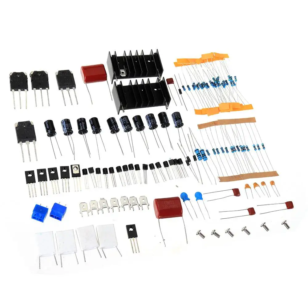 2 шт. HiFi MX50 sEs 2,0 двухканальный 2x100 Вт стерео усилитель DIY Kit доска для diy аксессуары