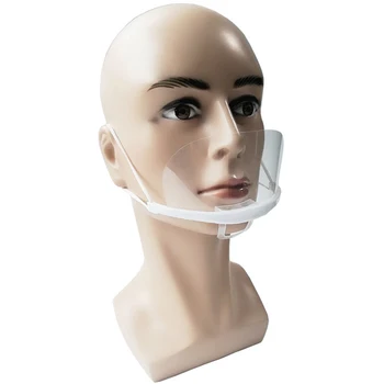 

10/20/50 Pcs Transparent Sanitary Mouth Mask for Restaurants Food Truck Waiter Chef Kitchen Tools & Gadgets 14x10cm TB Sale