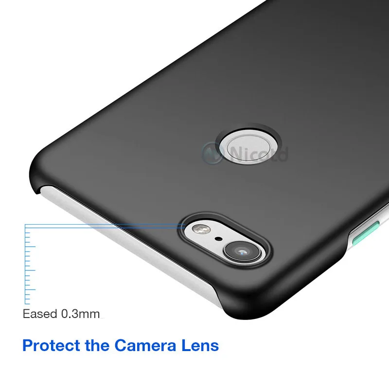 Luxury Matte Hard Plastic Phone Case - Full Cover Protection in Elegant Design