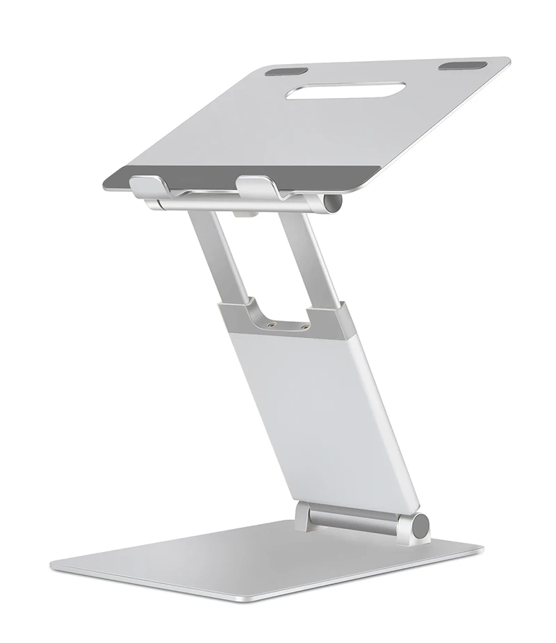 Hyvarwey AP-2H Aluminum Alloy Height Adjustable Laptop Stand Folding Lifting Standing Work Office Macbook Riser — view 3
