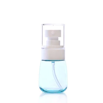 

60ml Empty Travel Bottles Set Plastic Spray Mist Bottles Leak Proof Lotion Dispenser Bottle Containers Travel Pump Bottle (Blue)